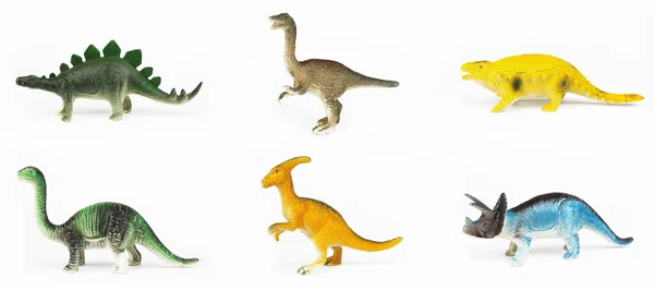 Speelgoed dinosauriërs — Stockfoto