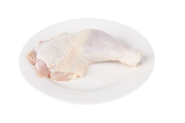 bacak plaka üzerinde