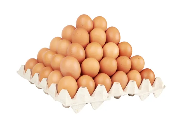 Brown eggs — Stock Photo, Image