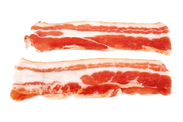 Fresh sliced bacon — Stock Photo, Image