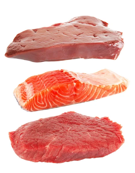 Meat and fish — Stock Photo, Image