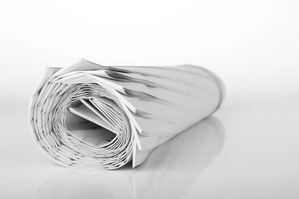 Roll of newspaper — Stock Photo, Image