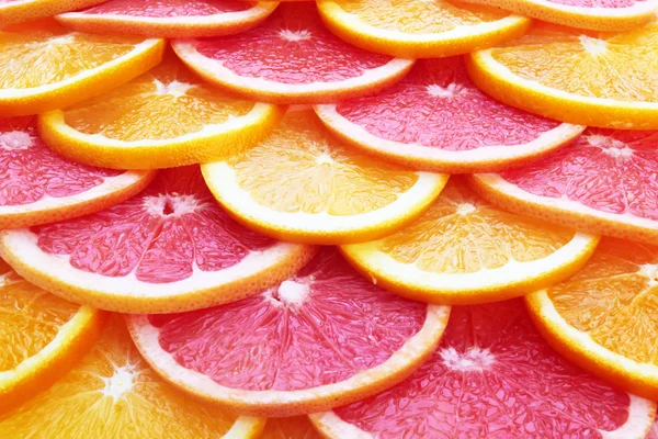 Pomerančový a grapefruitový — Stock fotografie