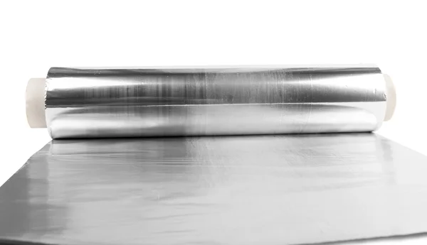 Алюминиевая фольга — стоковое фото