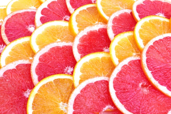 Orange and grapefruit — Stock Photo, Image