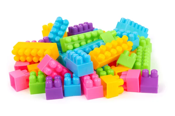 Plastic blocks — Stock Photo, Image