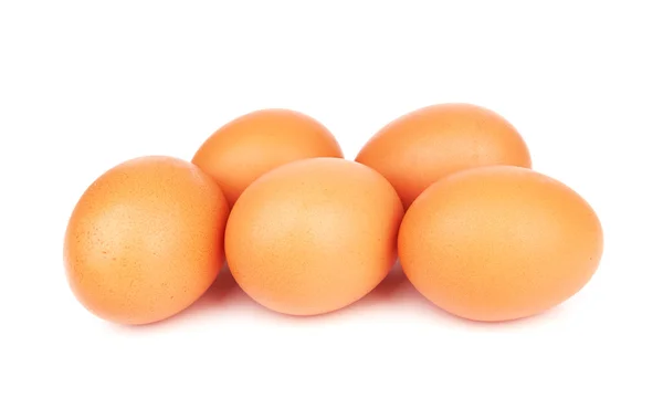 Eggs stack — Stock Photo, Image