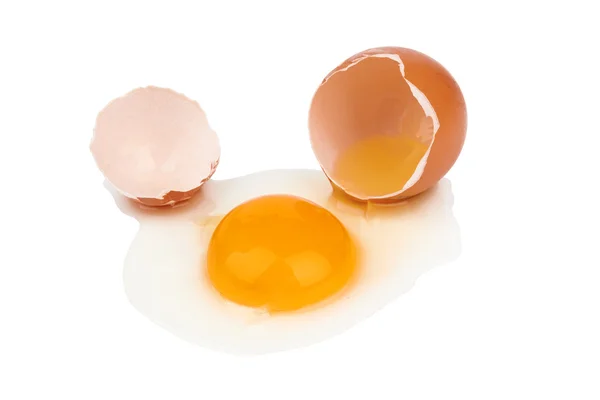 Törött tojás — Stock Fotó