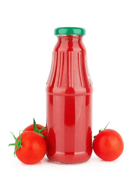 Bottle Ketchup Isolated White Background — Stock Photo, Image