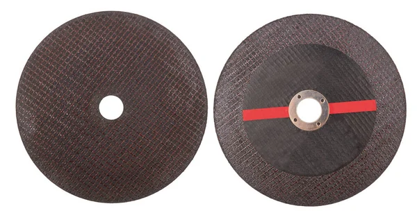 Cutting Discs Angle Grinder Isolated White Background — Stock Photo, Image