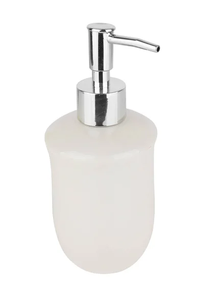 Bottle Pump Dispenser Isolated White Background — Stock Photo, Image