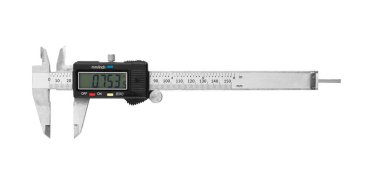 Caliper digital isolated on white background