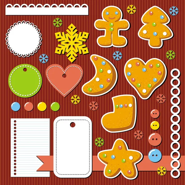 Stickers for scrapbook — Stock Photo, Image