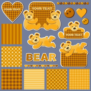 Scrapbook tasarım öğeleri