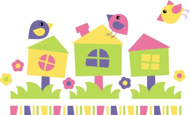 nesting box illustration