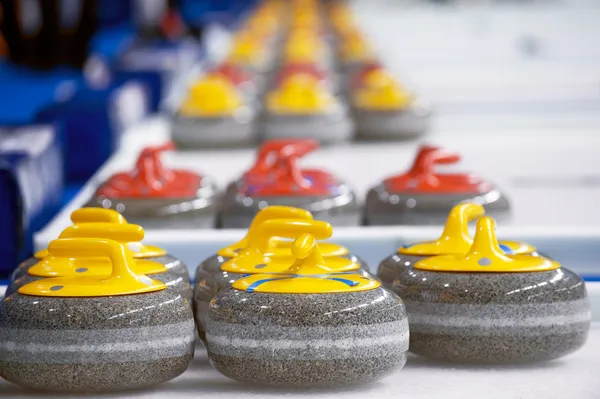 Curling taşı — Stok fotoğraf