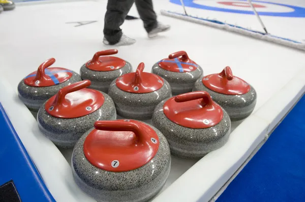 Curling taşı — Stok fotoğraf
