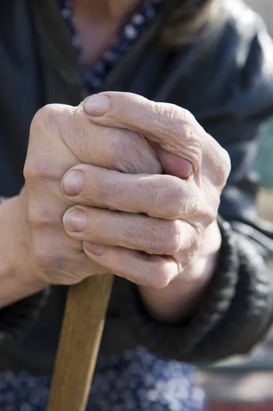 Old hand — Stock Photo, Image