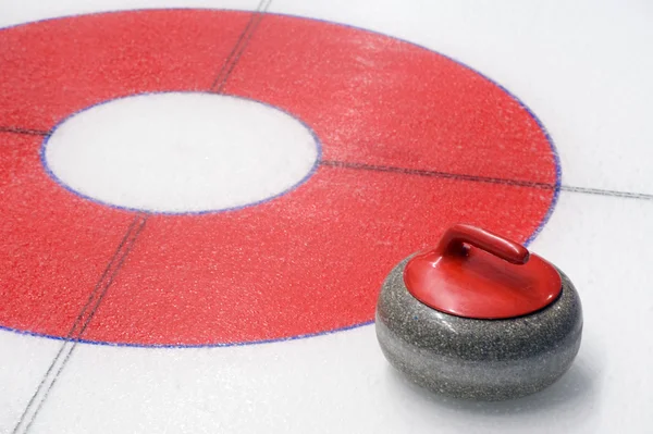 Curling stone — Stockfoto