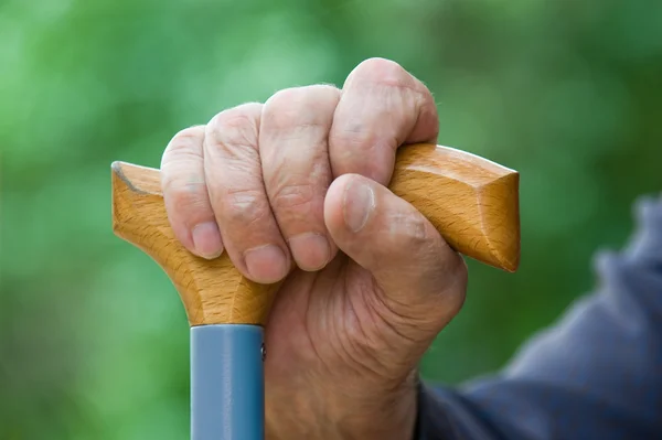 Vecchia mano — Foto Stock