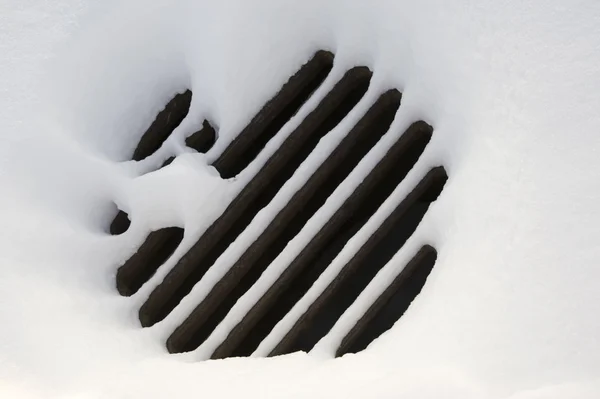 Sewer grate — Stock Photo, Image