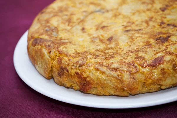Španělská omeleta — Stock fotografie