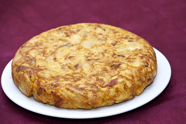 Spansk omelett Royaltyfria Stockbilder
