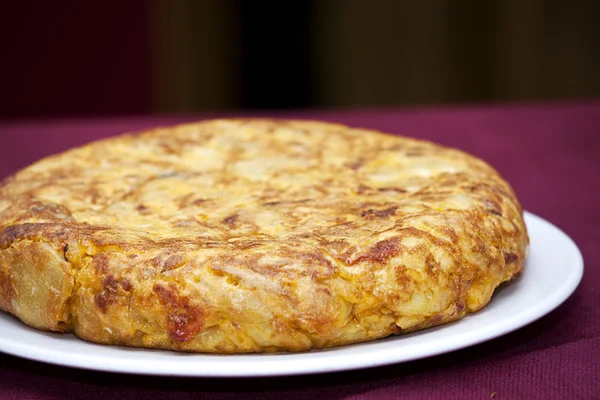 Spanish omelette Stock Image