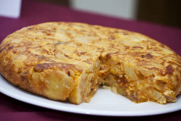 Hiszpańska Omelette Zdjęcie Stockowe