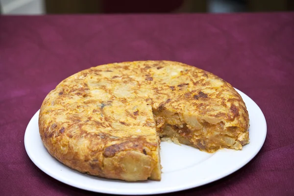 Hiszpańska Omelette Zdjęcia Stockowe bez tantiem