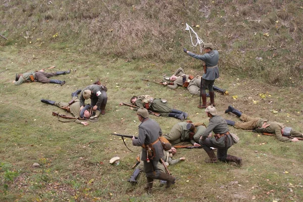 German victory over the Russians — Stock Photo, Image