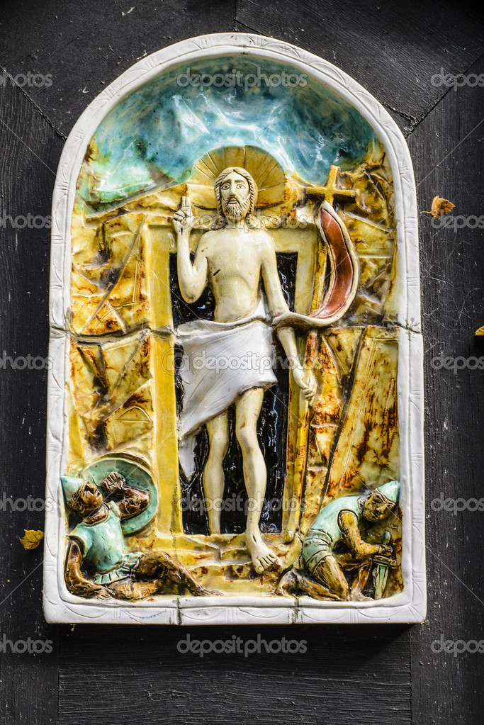 Shrine on Rosary Way at Aylesford Priory — Stock Photo © RustyPelican