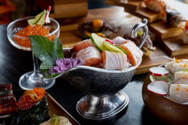 Somon balığı Japon yemekleri