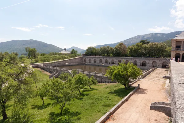 La sede real de San Lorenzo de El Escorial, Madrid —  Fotos de Stock