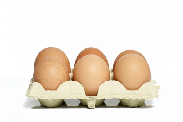 Αυγά στη συσκευασία — Φωτογραφία Αρχείου