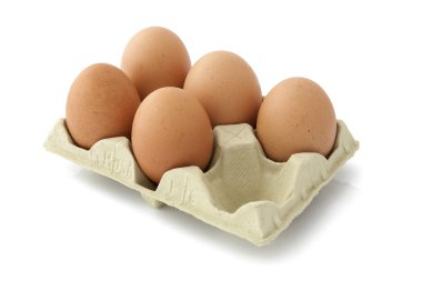 paket beş yumurta