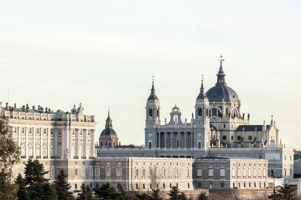 The Almudena Cathedral, Madrid — Stock Photo, Image