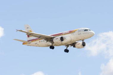 Iberia şirketin uçağı