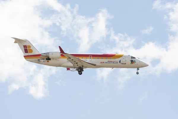 Flugzeug der iberischen Gesellschaft — Stockfoto