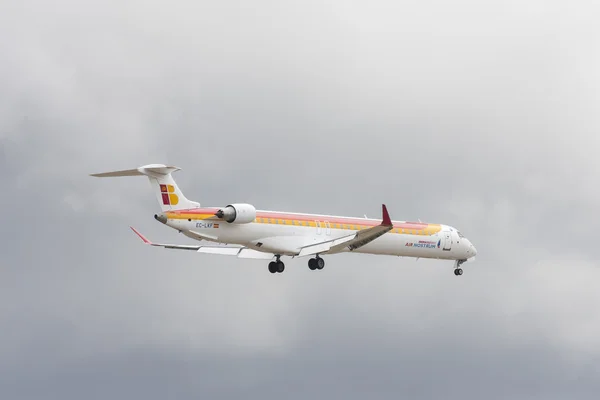 IBERIA Company's airplane — Stock Photo, Image