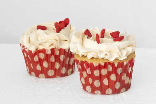 Homemade muffins or cupcakes — Stock Photo, Image