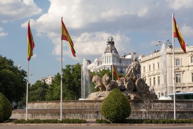 Cibeles Meydanı, Madrid, İspanya