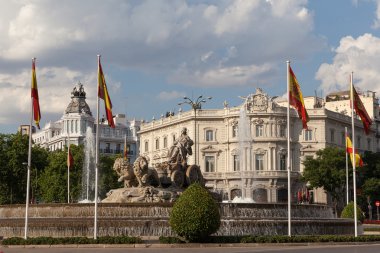 Cibeles Meydanı, Madrid, İspanya