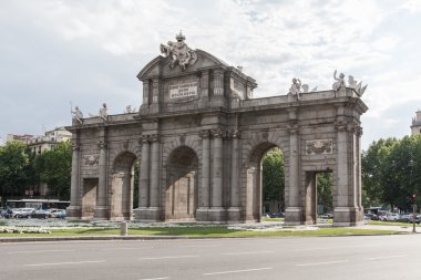 Puerta de alcala, madrid, İspanya