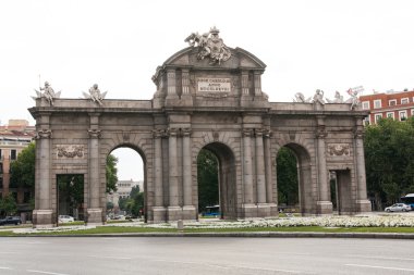 Puerta de alcala, madrid, İspanya