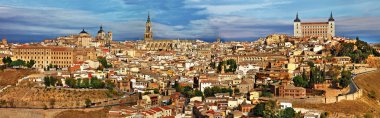 eski İspanya - toledo şehir, panoramik görünüm
