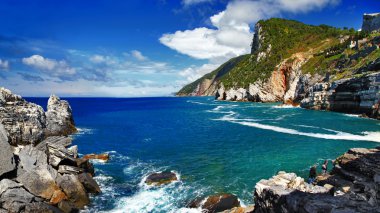 güzel İtalyan reviera - portovenere manzaralar