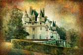 Картина, постер, плакат, фотообои "usse castle - retro styled picture", артикул 12767976