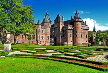 güzel romantik Hollanda kale de haar