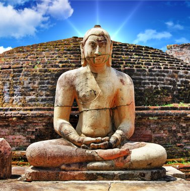 Buda polonnaruwa tapınak - Ortaçağ başkenti: Seylan, UNESCO Dünya Miras Listesi